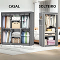 Guarda-Roupa Portátil Desmontável - Prático e Funcional
