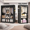 Guarda-Roupa Portátil Desmontável - Prático e Funcional