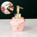 Dispenser Sabão Liquido Para Banheiro Marmorizado