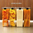 Kit Pote Hermético para Mantimentos de Cozinha Dispensa Armário