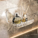 Prateleira Transparente Para Banheiro Sem Furos